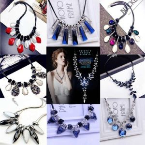 สร้อยคอคริสตัลดอกไม้สไตล์เกาหลีสำหรับผู้หญิง แฟชั่น เครื่องประดับที่ใช้งานได้หลากหลาย โซ่กระดูกไหปลาร้า สายรัดข้อมือ โลหะผสม