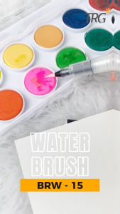 TRG Kuas Lukis Cat Air BRW-15 Small Medium Large - Watercolor Water Brush Pen Watercolour Art Paint TRG