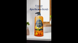 Fruiser Spa Shower Scrub Apricot 730ml