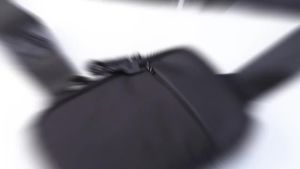 Fashionable Mini Crossbody Bag New Anti-Theft Brush Nylon Sling Bag with Golden Anti-Theft Buckle for Both Men And Women