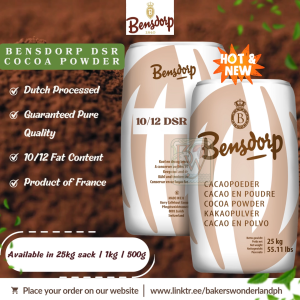 BENSDORP 10/12 DSR Cocoa Powder (200g | 500g | 1kg)