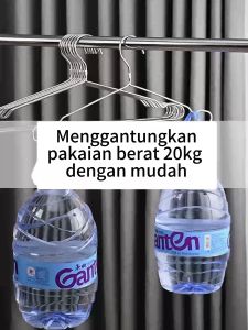 Gantungan Stainless Steel Tebal 4 mm Gantungan Tahan Karat Kuat dan Tahan Lama / Isi 10 pcs
