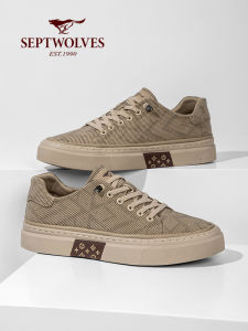 SEPTWOLVES | Vintage Fashionable Breathable Mens Canvas Shoes