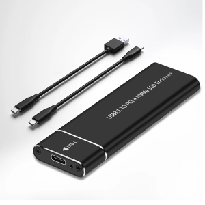 T.F.SKYWINDINTL(TFSKYWINDINTL) | M.2 NVMe SSD External Box USB 3.2 Gen2 10Gbps Aluminum Housing suitable for M.2 2230/2242/2280 NVMe PCIe SSD