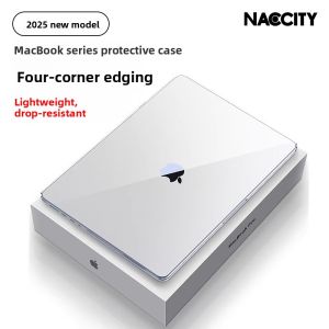 NACCITY | Full Coverage Transparent Macbook Cover 14 inch