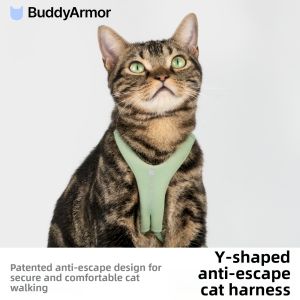 BUDDYARMOR | Anti-Escape Y-Shaped Cat Chest Harness
