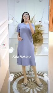 Dress Knit Premium Loose Midi Dress Merk Gyan