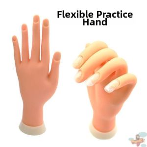 Jiaxun | Silicone Realistic Hand Model for Nail Practice Jewelry Display Acupuncture Photography Prop