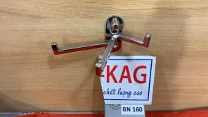 Móc 3 Inox Bảo KAG-BN160 móc xoay 180 độ treo đồ nhà tắm SUS304 thiết kế tuyệt đẹp sang trọng tinh tế đến từng chi tiết