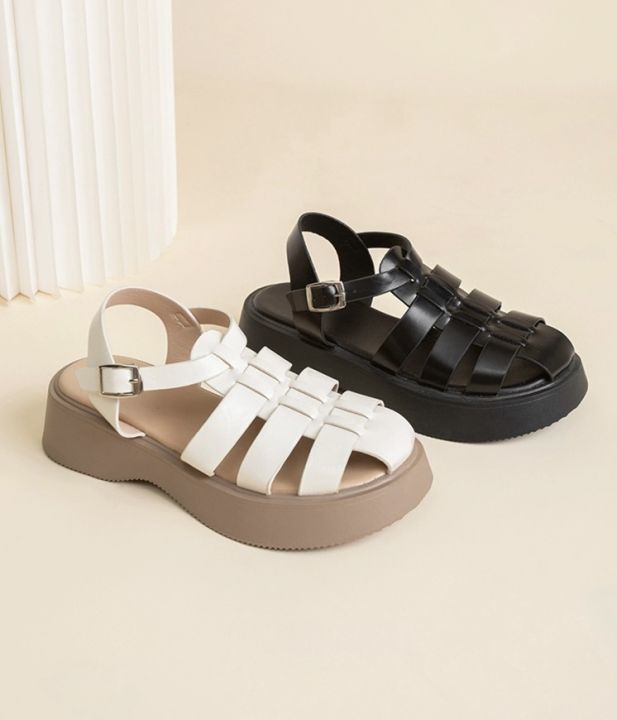 [JESSICASTORE]Trending Korean Fashion strap wedge Sandals for women ...