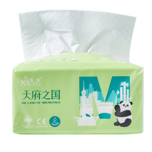 Runyan Tissue 520 Pieces L Large Bag Facial Tissue For Home Thickened Affordable Land of Abundance 10 Packaging