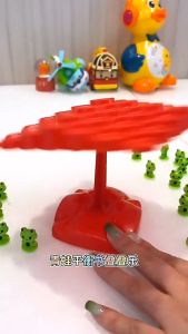 Frog Balance Math Game - Two-player Frog Balance Board Game Toy