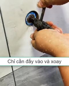 Mũi tháo ống nước gãy k-3686 Kapusi Nhật Bản