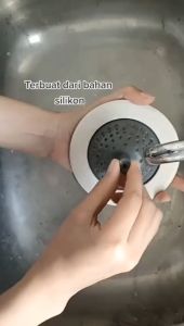 Saringan Wastafel Silikon Silicone Kitchen Sink Hair Catcher M913 HARGA TERMURAH PROMO !!!
