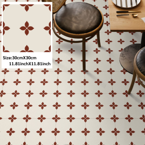 30X30cm Gạch Lát Sàn Vinyl Không Thấm Nước Và Chống Trượt Vật Liệu Mờ Nhãn Dán Gạch Sàn Có Thể Sử Dụng Trong Phòng Tắm Nhà Bếp Phòng Ngủ