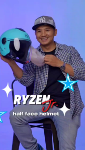 RYZEN HELMETS JUNIOR MONO w/ clear lens