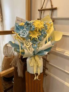DIY Torsion Rod Flower Bouquet Gift