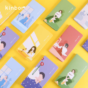 Kinbor Snake Year 2025 Floral Abundance WEEK Notebook Grid Paper Small Memo Retro Style Business Supplies Gift for Students