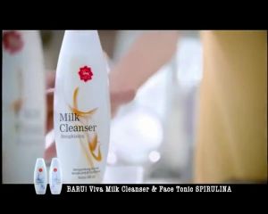 VIVA Milk Cleanser dan Face Tonic 100mL Air Mawar ( susu pembersih toner penyegar )