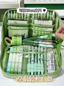 LVYIMAO ⚡การจัดส่ง 3 วัน] Labu stationery box กล่องดินสอ 3Dการ์ตูนทนแรงดันไม่มีการงดินสอขนาดใหญ่การ์ตูน12ชั้นเก็บของกล่องดินสอ (รวมสติกเกอร์) เครื่องเขียนกระเป๋าเครื่องเขียนซิปพอร์ทัลนักเรียน