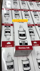 หมึกพรีเมี่ยม Canon  790 หมึกเติม Canon หมึกเติมแท้ง Canon  Bk C M Y