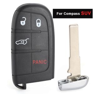 M3N-40821302 Smart Remote Car Key P/N: 68250335AB 4A Chip 433MHz ASK For JEEP Compass Renegade 2017 2018 2019 2020 2021 2022
