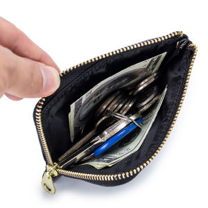 Smart King Ví Đựng Thẻ Mềm Cho Nam Bằng Da Bò Thật Ví Đựng Tiền Xu Nam Ví Mỏng Thời Trang Hoài Cổ Ví