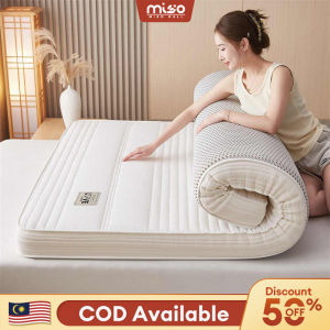 MISO Local Power Tatami Mattress Thickness 10CM Latex Mattress Tilam Latex Cooling Mattress Single/Queen/King Foldable Mattress Summer Mattress 床垫