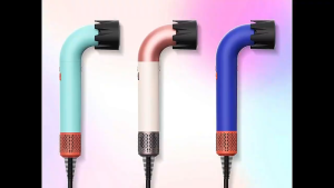 Hair dryer 1600W high power quick drying lightweight body low noise comes with multiple types of air nozzles