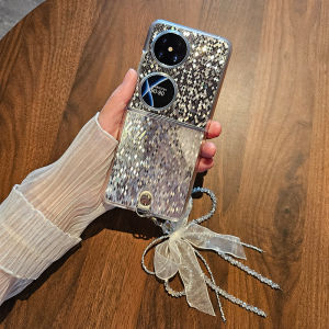 Dreaming Meteorite Huawei Pocket2 Folding Screen Phone Case Womens Personalized Protective Cover Luxury Fashion Sensation