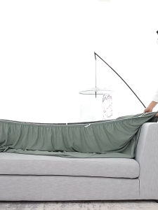 COD⭐Thick elastic L shape 1 2 3 4 seater sofa cover stretchable universal Couch Cover Sofa Protector 🔥 Free pillowcases and foam