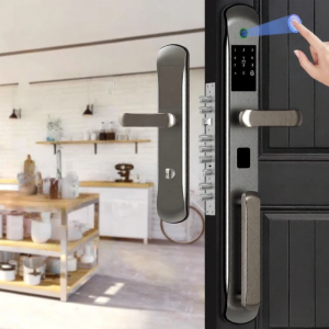 JINRONG | Villa Fingerprint Waterproof Code Lock for Double Doors