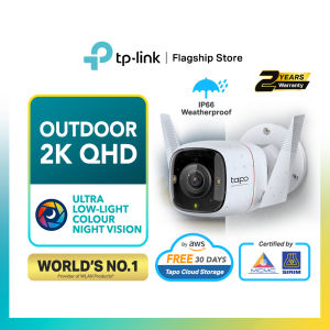 TP-Link Outdoor 2K QHD 4MP ColorPro Night Vision IP66 IP Camera CCTV Tapo C325WB (with Amazon Cloud / Sirim Certify)