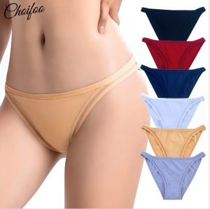 Womens Underwear Cotton Briefs Half Hip Spicy Girl Low Waist Triangle Underwear Antibacterial Cotton Crotch Underwear String Underwear Soft Comfortable Cool Breathable Panties