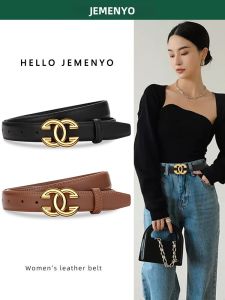 Women Genuine Leather Fashionable Versatile Decorative Belt