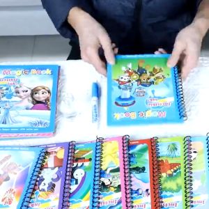 Mainan Edukasi Buku Gambar Mewarnai Coloring Book Anak Magic Water Book