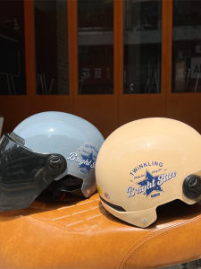 หมวกกันน็อครถจักรยานไฟฟ้าแบบย้อนยุค ไดร์เวอร์ 3C รองรับฤดูใบไม้ผลิ ฤดูร้อน ฤดูใบไม้ร่วง ฤดูหนาว เครื่องกำเนิดไฟฟ้า อุปกรณ์สำหรับเดินทาง