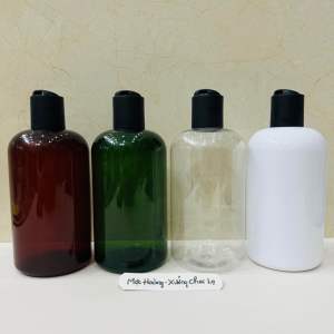 Chai lọ nhựa 500ml Dáng Tròn Bầu Lùn Màu Nâu-Xanh-Trong-Sứ có nắp đủ kiểu vòi xịt đủ mẫu.Đựng nước lau sànlau kính…