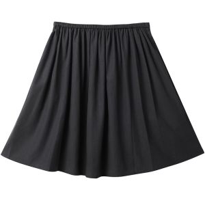 SOLWEIGE | Cool and Heavyweight Tencel Casual A-line Skirt