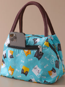 Waterproof Oxford Cloth Handbag for Elderly Women Small Mini Handbag Suitable for Commuting And Shopping at Markets