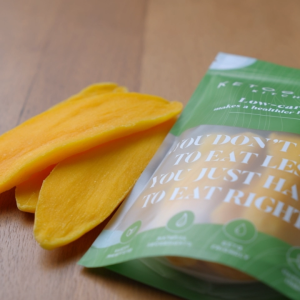 Ketogenius Kitchen Cold-Dried Soft Mango (100g/200g/450g) Mangga Kering Sejuk - Zero Sugar Added Diabetic friendly Low Carb Diet No Sugar Tanpa Gula