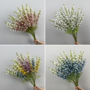 Trang Trí Đám Cưới Hoa Delphinium Nhân Tạo Hoa Khô Hoa Nhà Phòng Khách Trang Trí Tác Phẩm Nghệ Thuật Trang Trí