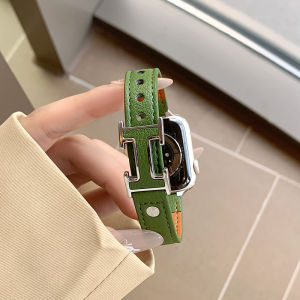 Uhada Huawei Fit3 Watchband Autumn Winter Leather Litchi Pattern Double Buckle Mens Womens Versatile Replacement Band