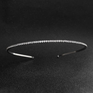 Simple Crystal Womens Hair Bands Fashion Alloy Mori Princess Headband Headdress Party Holiday Jewelry Hair Accessories Tiara