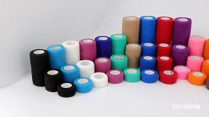 5-10 ม้วน ขนาด 3 นิ้ว ยาว 4.5 แพ็คผ้าพันแผลสัตว์เลี้ยง ยืดพันแผล สกรีนส์ คุณสมบัติที่ 5-10 ม้วน