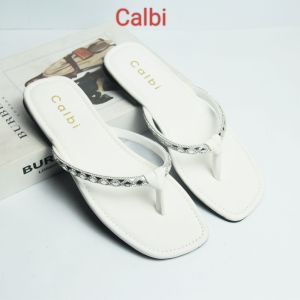 Sandal Flat Japit Calbi Wanita