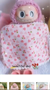 Labubu ชุดนอนตุ๊กตาลาบูบู แฮนด์เมด 17 ซม. อุปกรณ์เสริม สําหรับตุ๊กตาลาบูบู