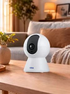 KERUI | KERUI 8MP 4K PTZ Camera Indoor Google Assistant Wireless IP Camera Work with Tuya Smart Video Surveillance Camera Home Security