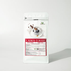 Cà phê phin giấy Goce - Cafe nữ có gói sữa - Ladies Coffee With Milk - 165g