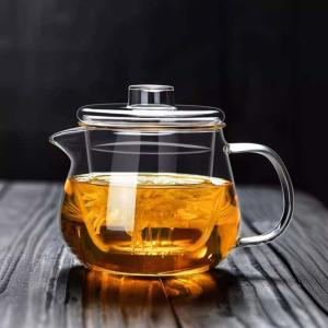 JIAXU | Heat-Resistant Glass Tea Pot with Filter and Infuser